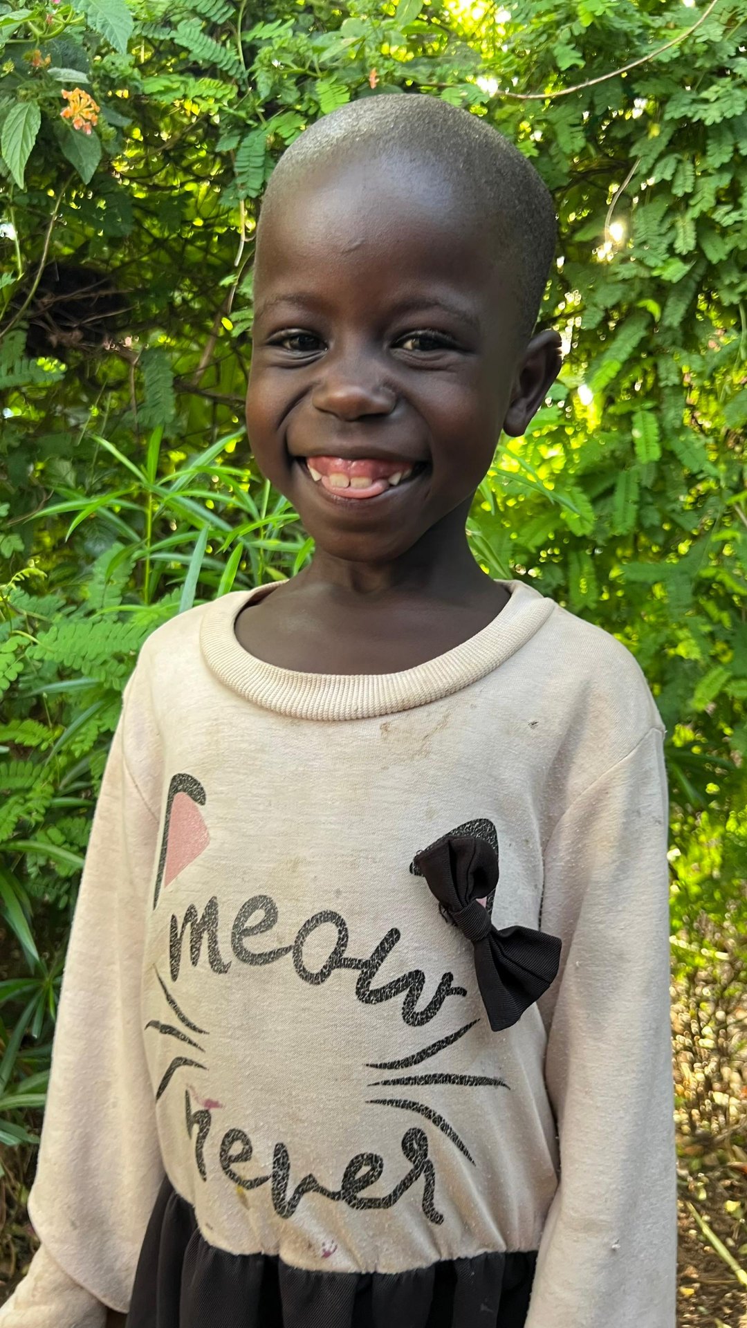 A smile from the field