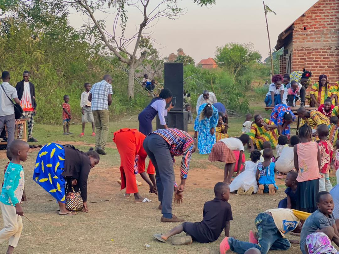 Kneeling in prayer together