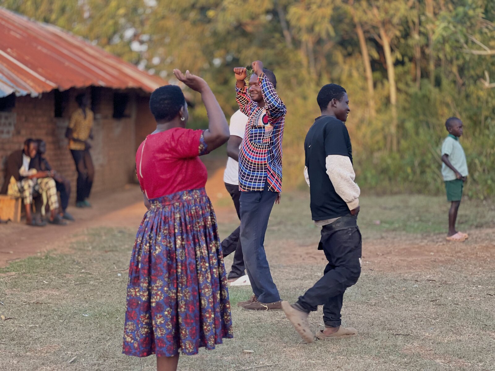 Dancing in the village